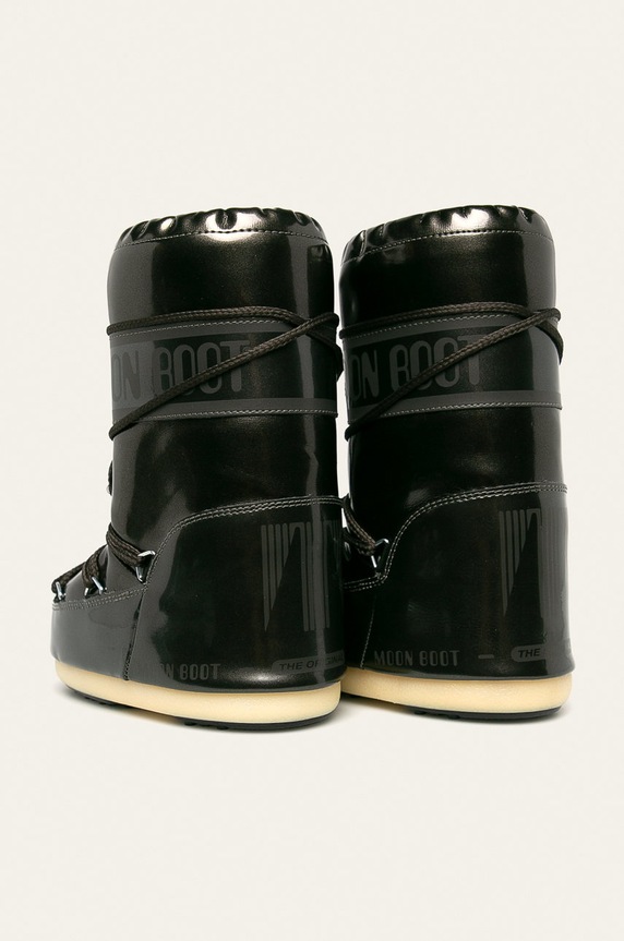 Dziewczynka Moon Boot śniegowce dziecięce Vinile Met G 14021400.G czarny