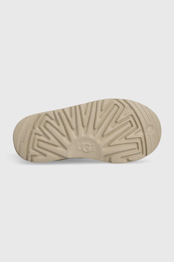 UGG śniegowce zamszowe dziecięce Classic Mini II 1017715K beżowy
