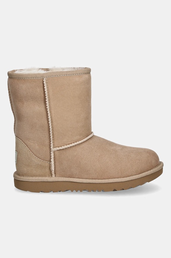 Μπότες σουέτ για παιδιά UGG Classic II 1017703K μπεζ AA00