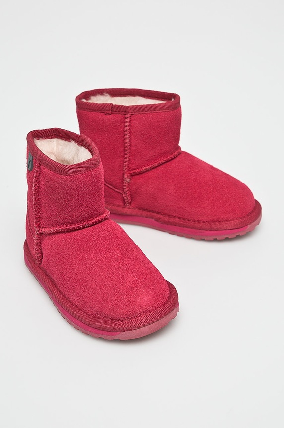 Emu Australia - Cizme de iarna copii Wallaby Mini K10103 roz AA00