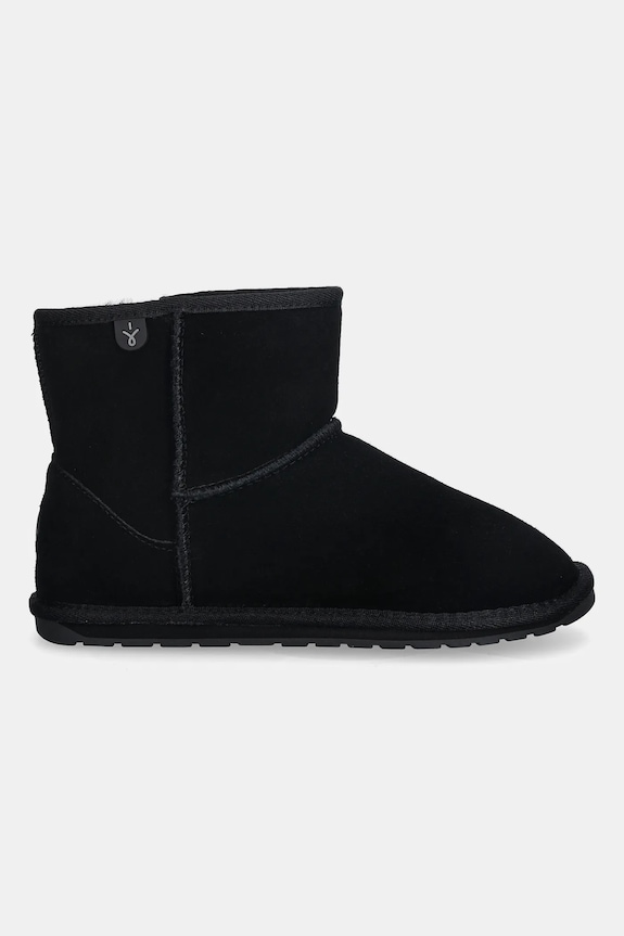 Emu Australia - Dječje čizme za snijeg Wallaby Mini Teens T10103 crna AW21