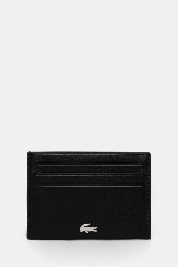 Lacoste - Kožená peňaženka čierna NH1346FG