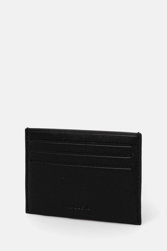 Lacoste - Kožená peňaženka NH1346FG čierna AW25