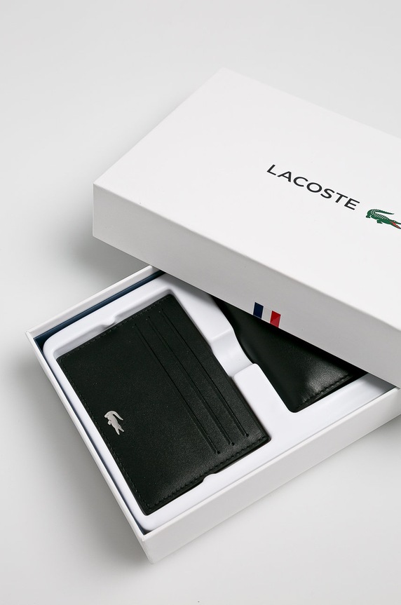 Lacoste - Portofel de piele NH2505FG