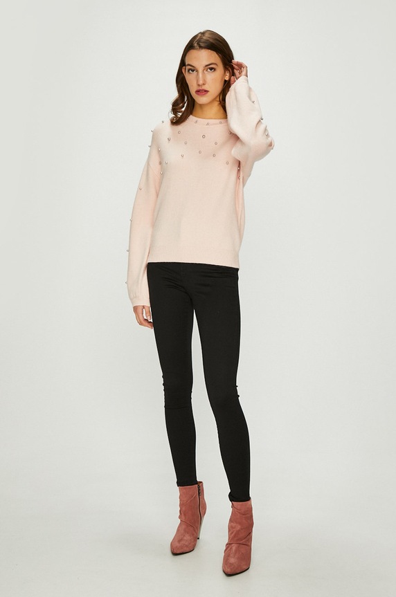 Vero Moda - Jeansi Sophia 10209215 negru AA00