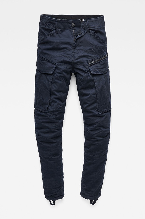 G-Star - Jeansy Rovic zip 3d regular tapered granatowy D02190.5126