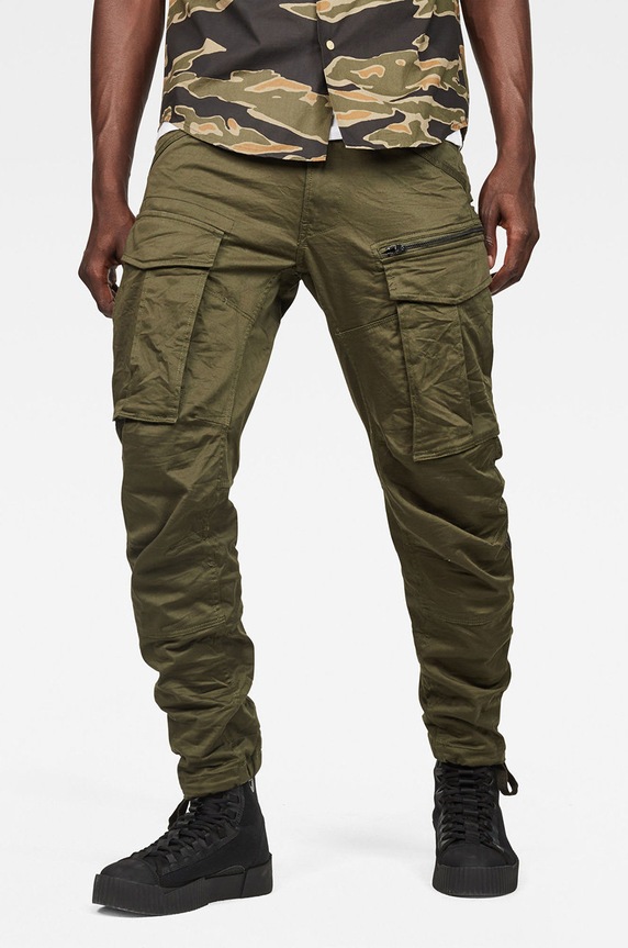G-Star - Rifle Rovic Zip Rovic zip 3d regular tapered zelená D02190.5126