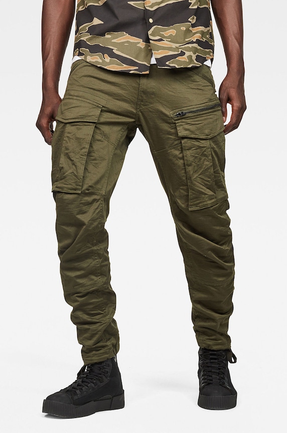 G-Star - Rifle Rovic Zip Rovic zip 3d regular tapered zelená D02190.5126
