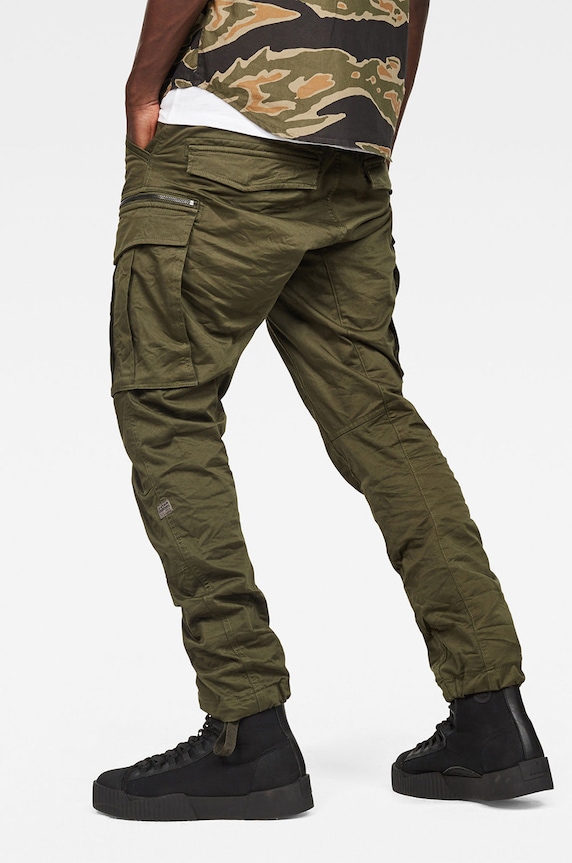 G-Star - Rifle Rovic Zip Rovic zip 3d regular tapered D02190.5126 zelená AA00