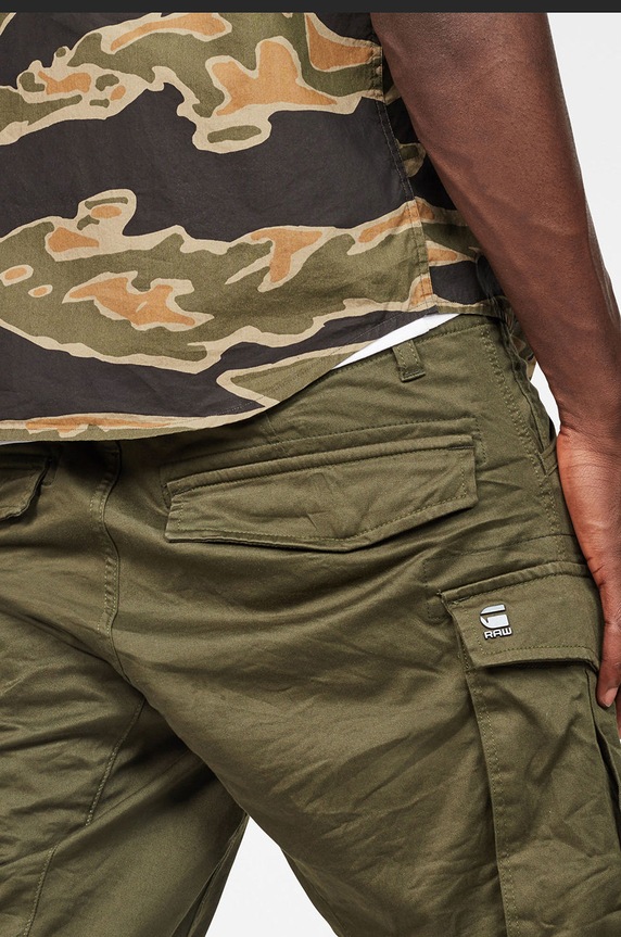 Oblečenie G-Star - Rifle Rovic Zip Rovic zip 3d regular tapered D02190.5126 zelená
