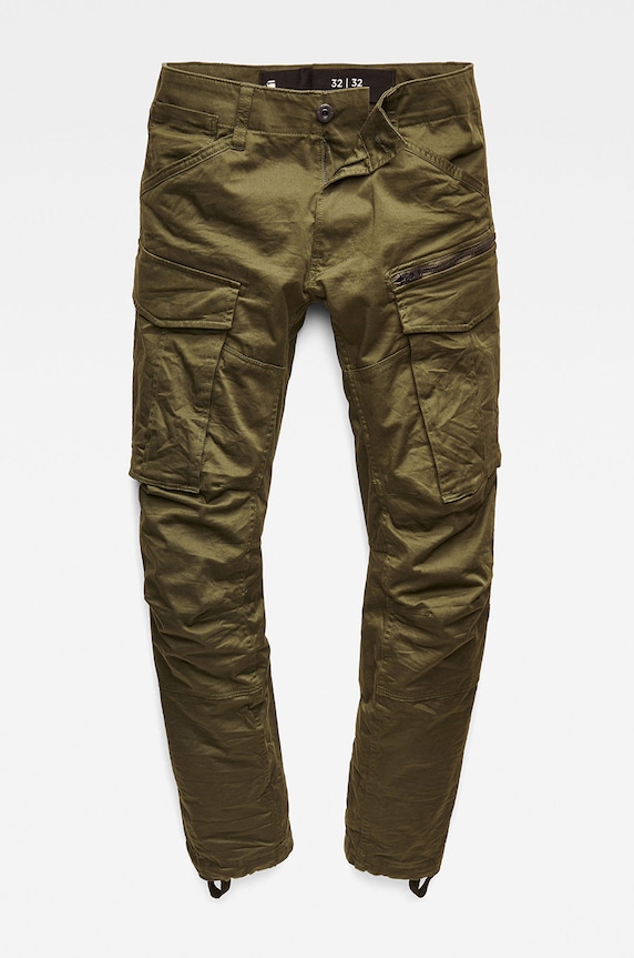 G-Star - Rifle Rovic Zip Rovic zip 3d regular tapered zelená D02190.5126