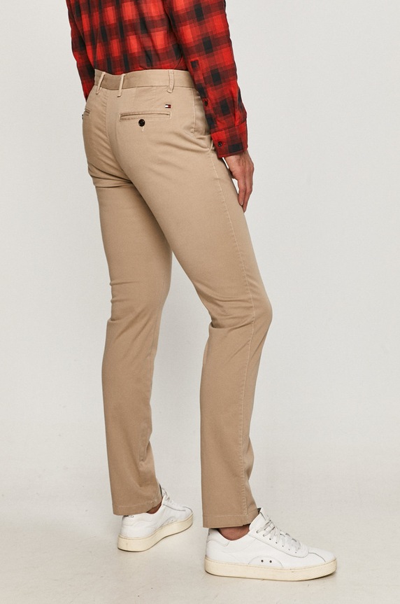 Ρούχα Tommy Hilfiger - Παντελόνι MW0MW08644 μπεζ