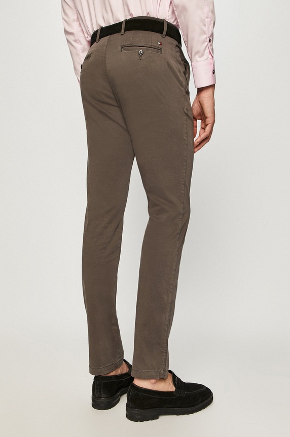 Odzież Tommy Hilfiger - Spodnie MW0MW08644 MW0MW08644 szary