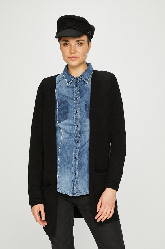 Only - Джемпер остальные чёрный 15158746