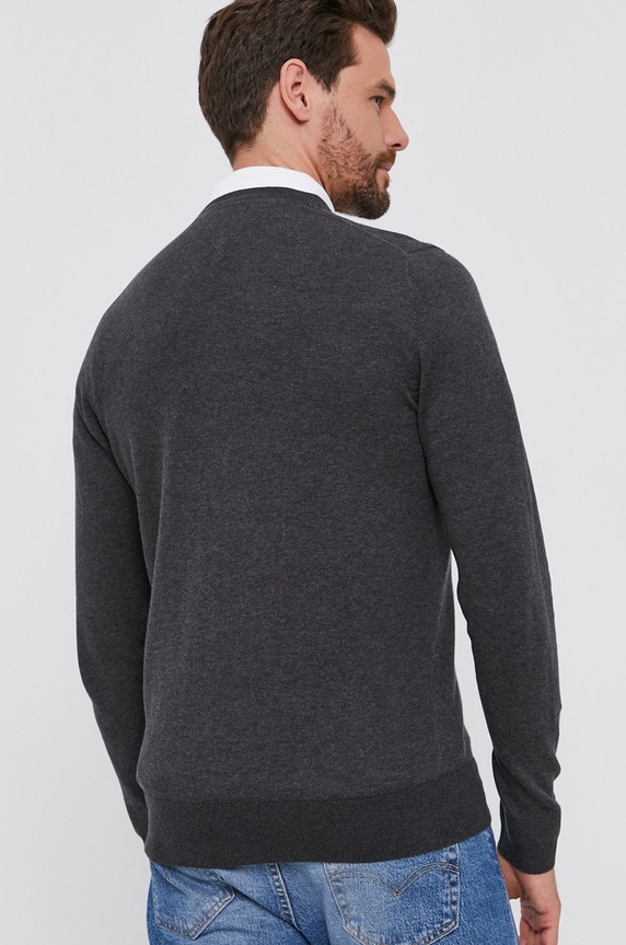 Odzież Tommy Hilfiger Sweter MW0MW04978 MW0MW04978 szary