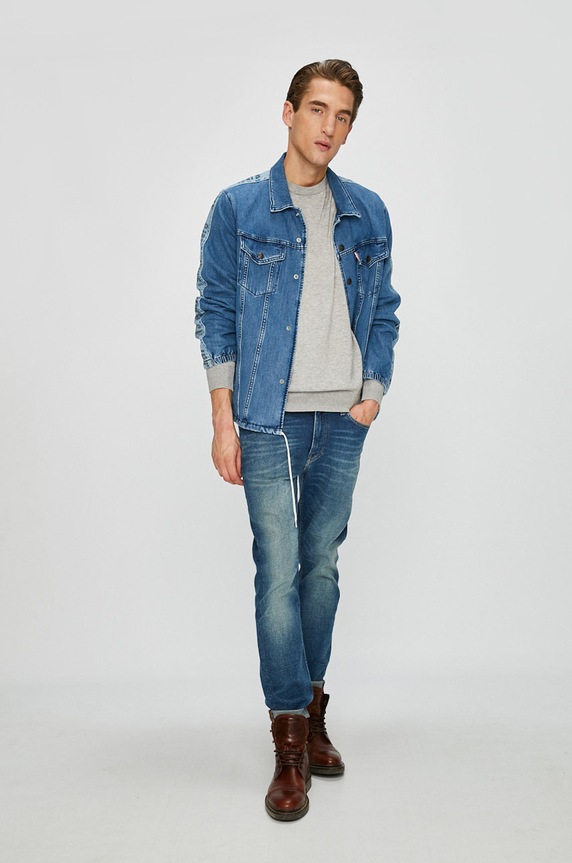 Tommy Hilfiger Sweter MW0MW04978 MW0MW04978 szary AA00