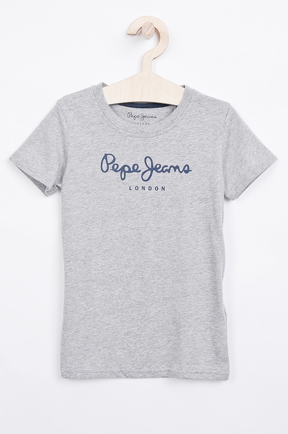 Pepe Jeans - Detské tričko art 92-180 cm bavlna sivá PB501228..