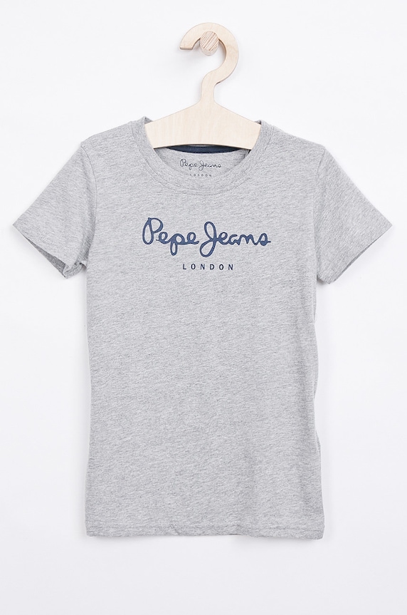Pepe Jeans - Detské tričko art 92-180 cm bavlna sivá PB501228..