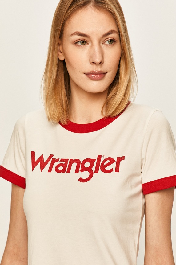 Wrangler - Top biały W7385G202