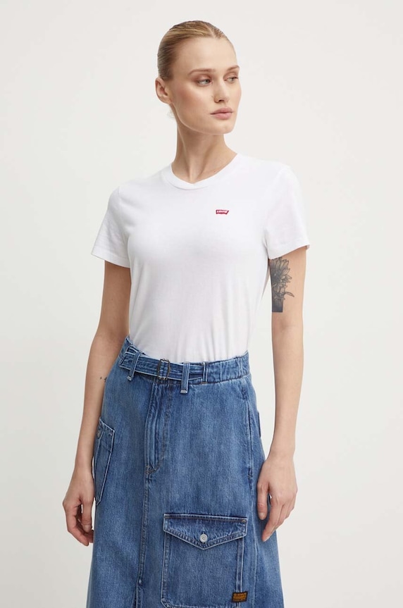 Levi's - Top biały 39185.0006