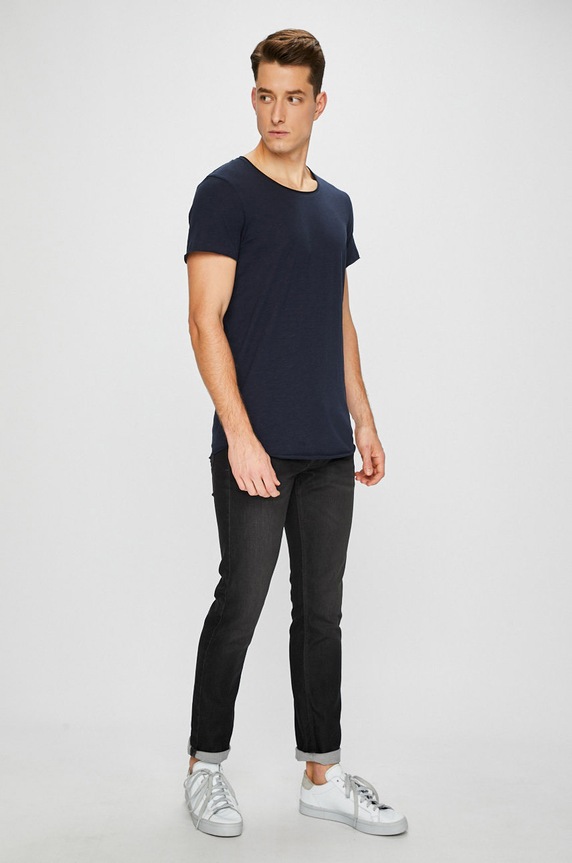 Jack & Jones - T-shirt 12136679 granatowy AA00