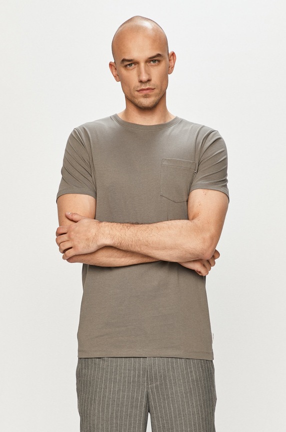 Jack & Jones - T-shirt szary 12136714