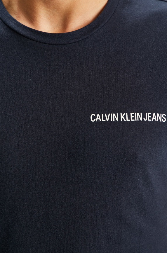 Calvin Klein Jeans - Pánske tričko J30J307852 tmavomodrá