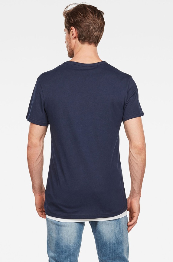 Ruházat G-Star - T-shirt D08512.8415 sötétkék