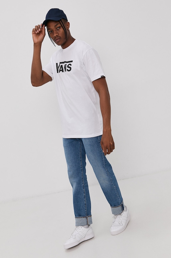 Vans - T-shirt VGGGYB2 biały AA00