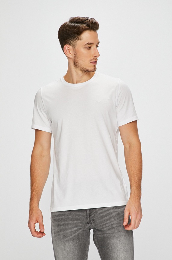 Mustang - Póló (2 darab) sima fehér 1006169.2045