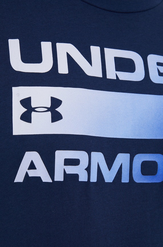 Under Armour T-shirt męski TEAM ISSUE WORDMARK 1329582 granatowy
