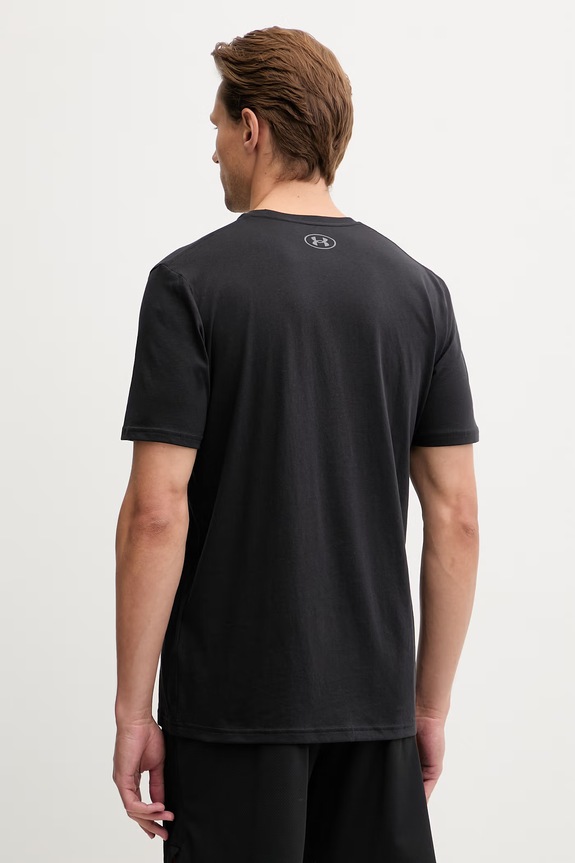 Ρούχα Under Armour t-shirt ανδρικό TEAM ISSUE WORDMARK 1329582 μαύρο
