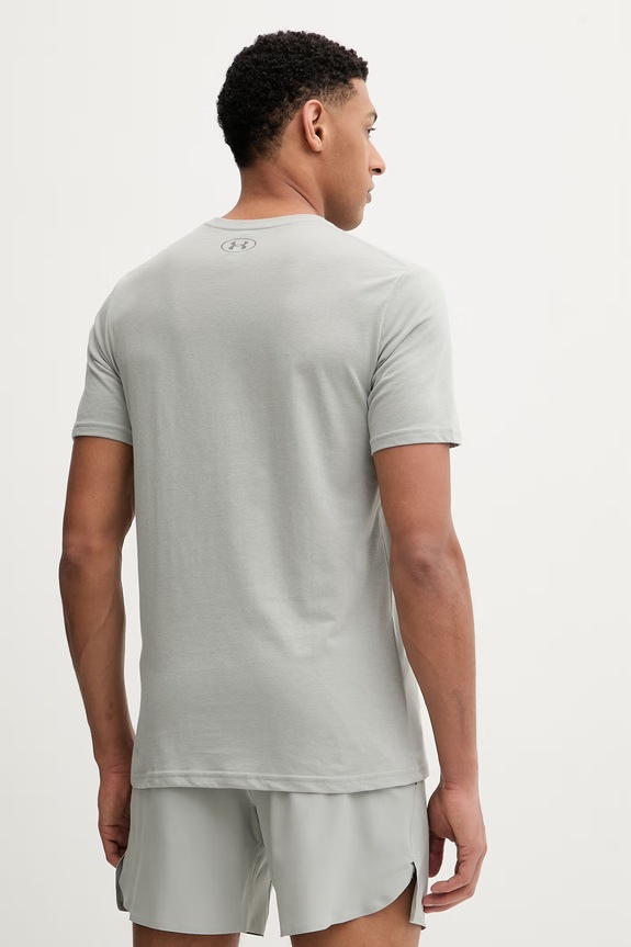 Ρούχα Μπλουζάκι προπόνησης Under Armour SPORTSTYLE LEFT CHEST 1326799 γκρί