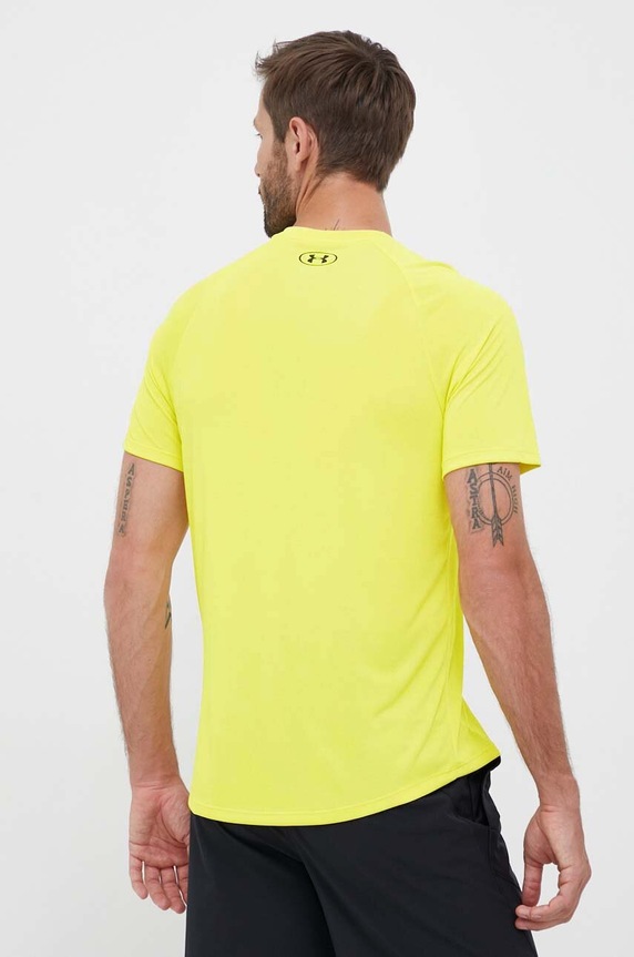 Odzież Under Armour t-shirt treningowy męski Tech SS Tee 2.0 1326413 żółty