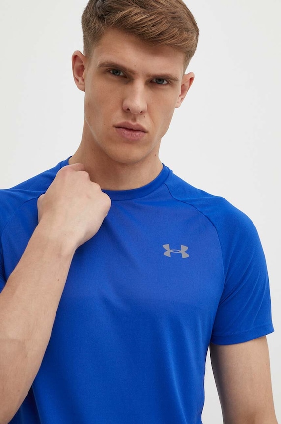 Under Armour t-shirt treningowy męski Tech SS Tee 2.0 fioletowy 1326413