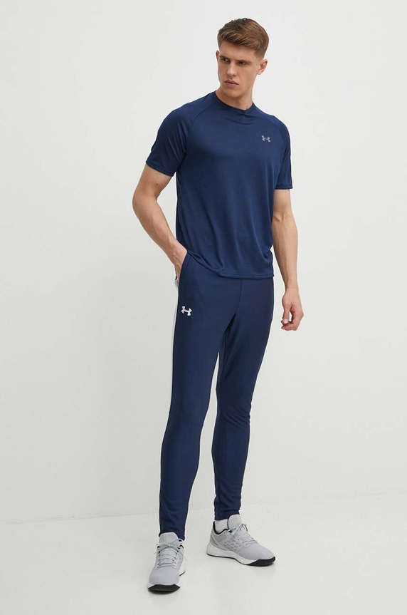 Under Armour majica za trening za muškarce Tech SS Tee 2.0 1326413 mornarsko plava SS26