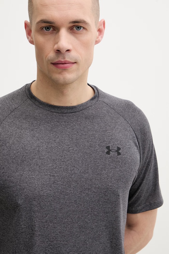 Under Armour t-shirt γυμναστικής Ανδρικό Tech SS Tee 2.0 γκρί 1326413