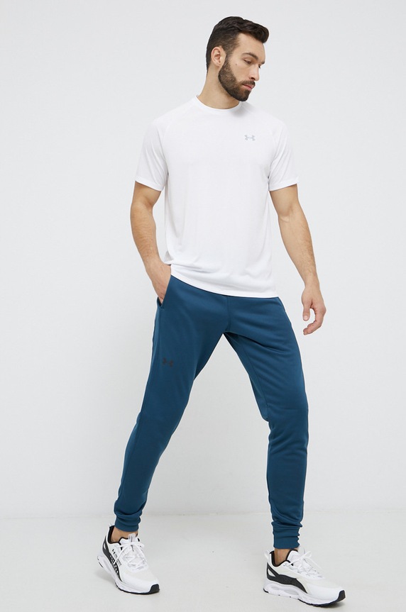 Under Armour t-shirt γυμναστικής Ανδρικό Tech SS Tee 2.0 1326413 λευκό SS26