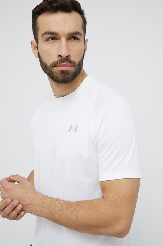 Under Armour t-shirt γυμναστικής Ανδρικό Tech SS Tee 2.0 λευκό 1326413