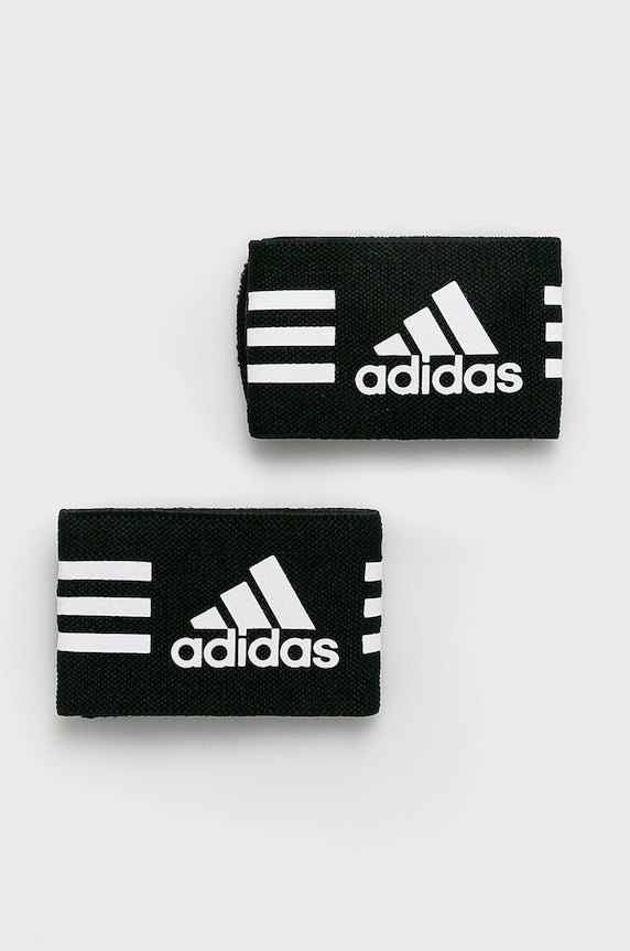 Пов'язки для футбольних гетрів adidas Performance 2-pack тренінг чорний 620635