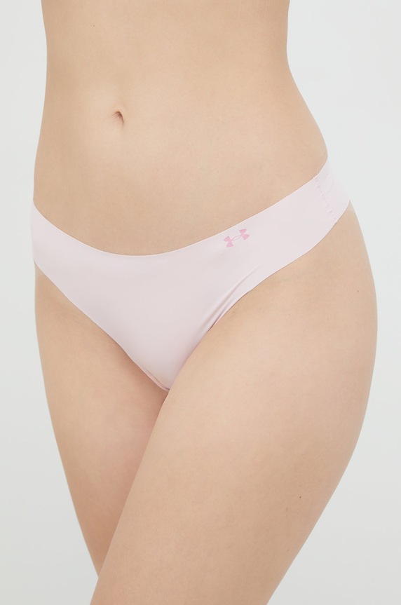Ρούχα Under Armour στρινγκ (3-pack) 1325617 ροζ