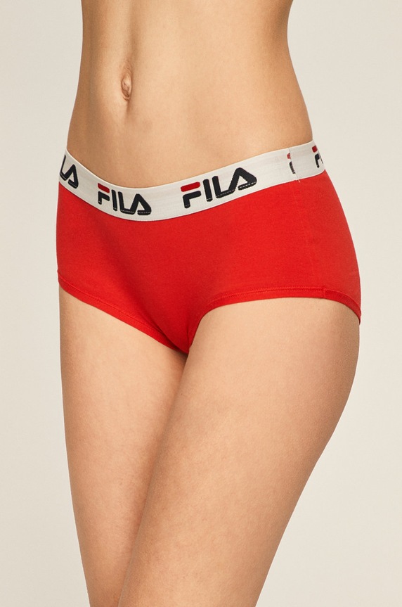 Fila figi damskie dzianina czerwony FU6044