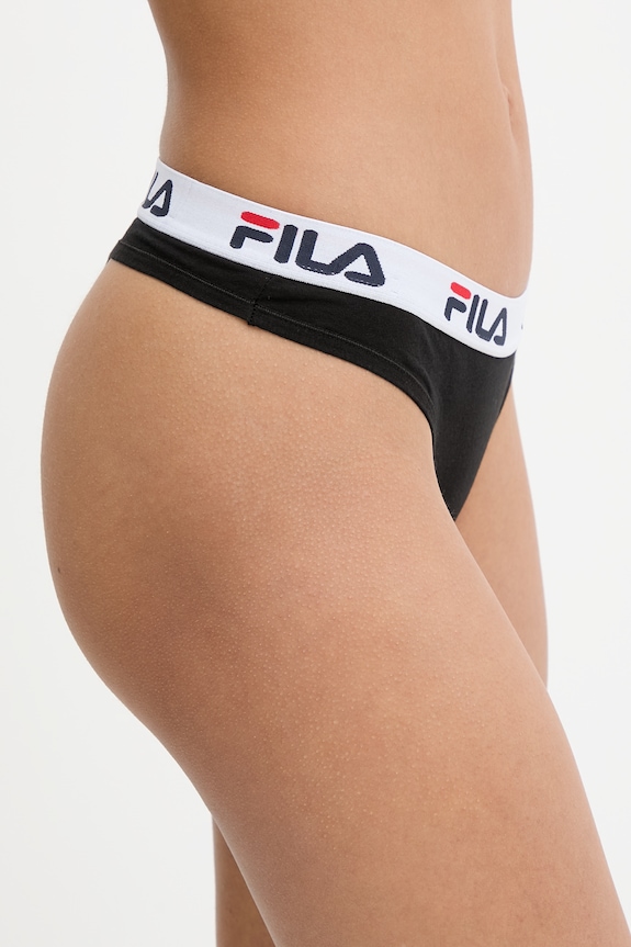 Fila прашки дамски от памук с еластан FU6061 черен SS26