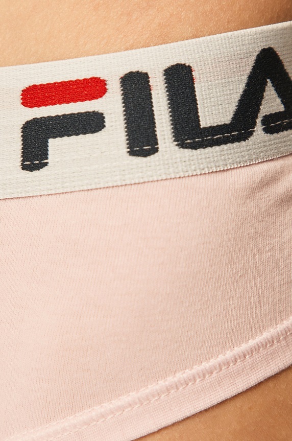 Odzież Fila stringi damskie bawełniane z elastanem FU6061 różowy