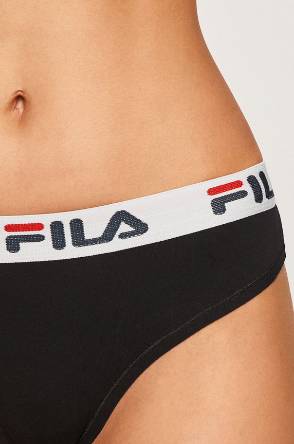 Ruházat Fila tanga női pamut elasztánnal FU6061 fekete