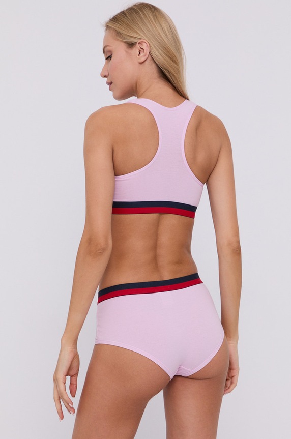 Fila - Biustonosz sportowy FU6048 różowy SS26