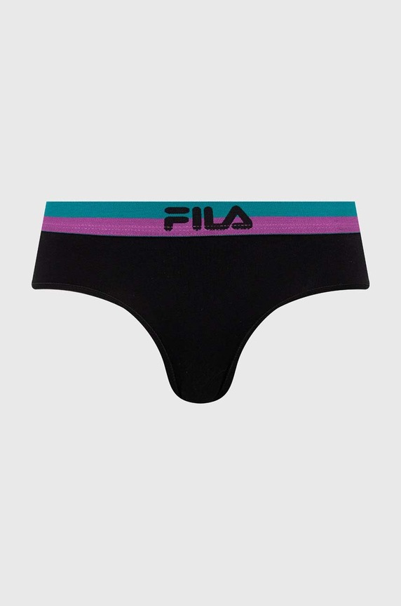 Fila figi dzianina czarny FU6051