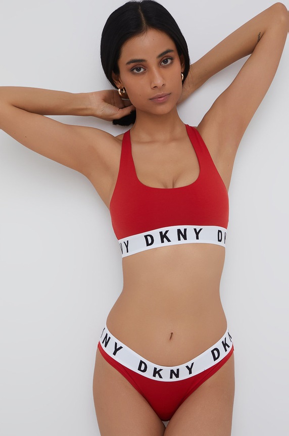 Dkny biustonosz sportowy czerwony DK4519