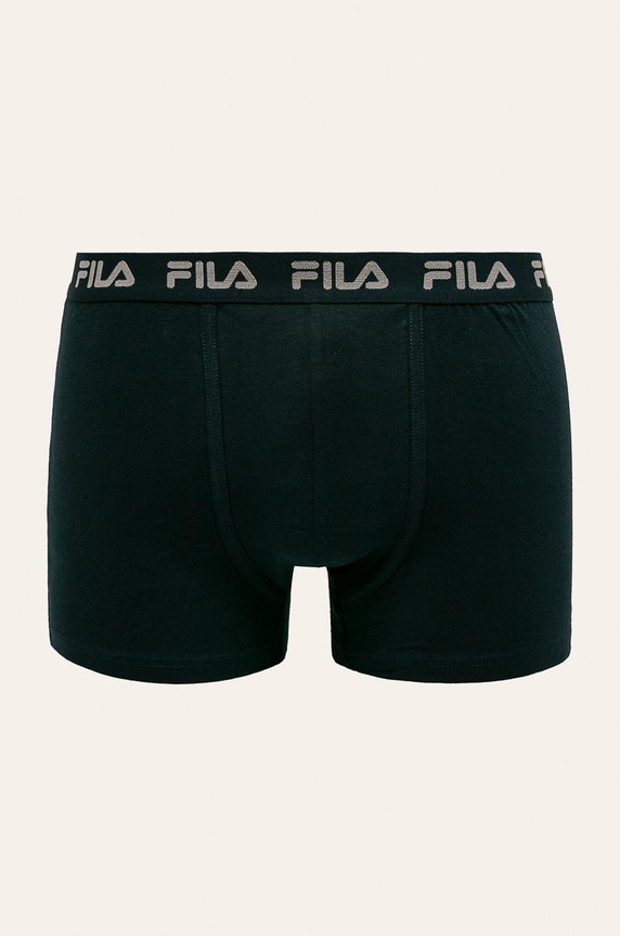 Fila εφαρμοστά μποξεράκια ανδρικά με βαμβάκι 2-pack εφαρμοστό σορτς μπόξερ σκούρο μπλε FU5004/2