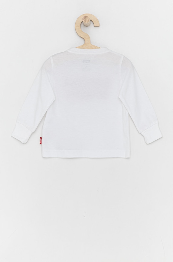 Levi's - Longsleeve dziecięcy 62-98 cm NP10014 biały AW19